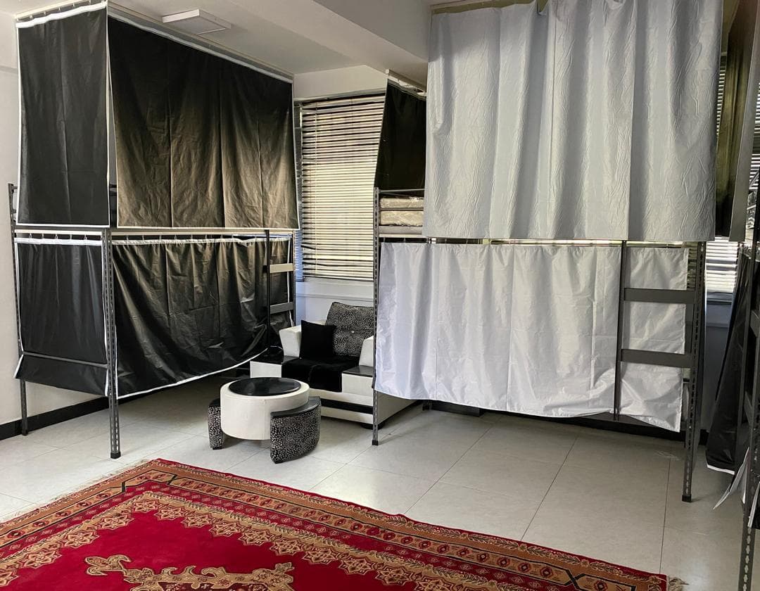 Male Dormitory Rooms with bunk beds